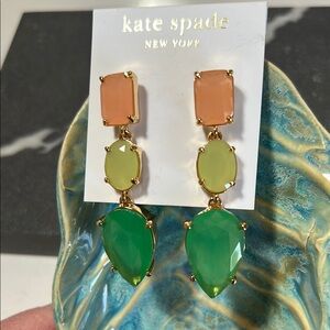 Kate Spade Multicolor Gemstone Earrings